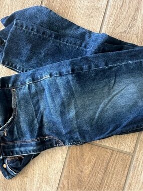 American Eagle Outfitters Women's Skinny Jeans - Dark Blue Denim